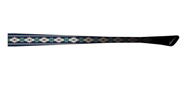 1 Bügelpaar eye:max 5824-01 Farbe: Ethno Look blau - Bügellänge: 135mm 1 Bügelpaar eye:max 5824-01