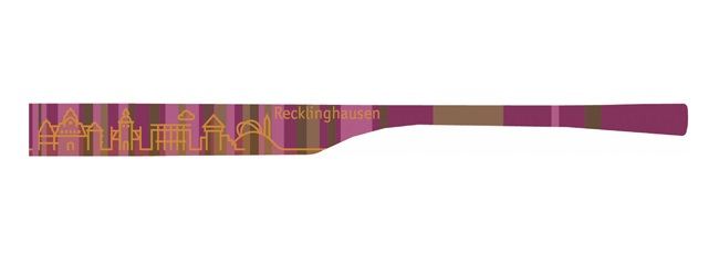1 Bügelpaar eye:max 5834-07 Farbe: Recklinghausen braun-lila - Bügellänge: 138mm 1 Bügelpaar eye:max 5834-07