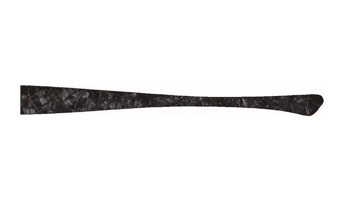 1 Bügelpaar eye:max 5663-10 Farbe: Brokat schwarz - Bügellänge: 135mm 1 Bügelpaar eye:max 5663-10