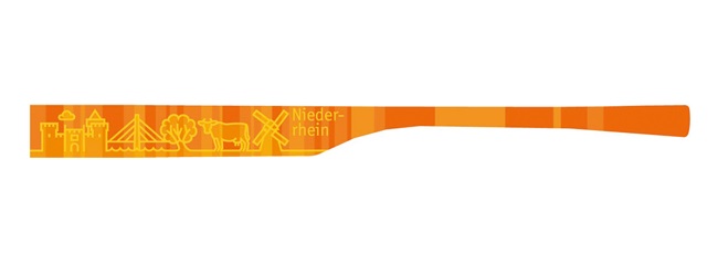 1 Bügelpaar eye:max 5872-03 Farbe: Niederrhein orange - Bügellänge: 138mm 1 Bügelpaar eye:max 5872-03