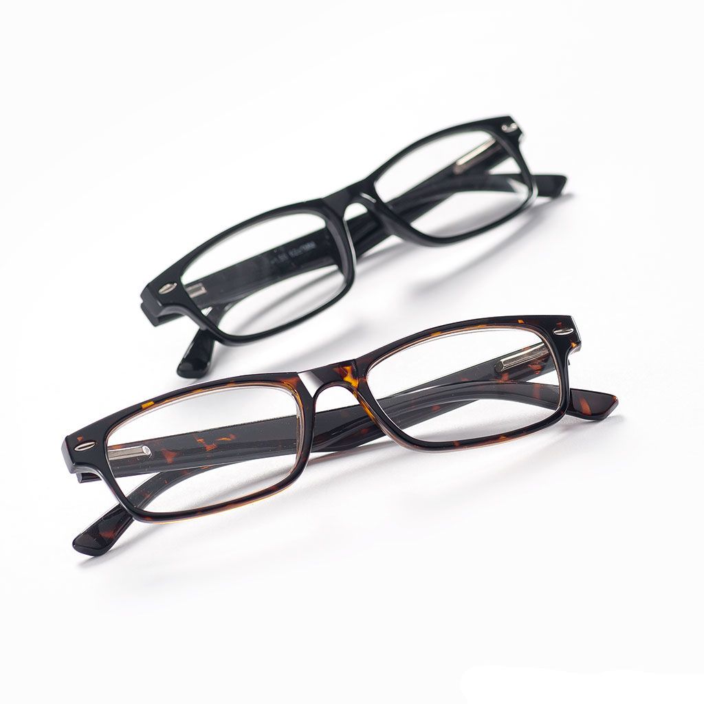 Lesehilfe Lesebrille CLASSIC + 4,00 SCHWARZ Schwarz +4,00 4250535517795