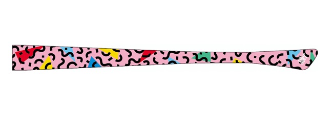 1 Bügelpaar eye:max 5861-02 Farbe: Würmchen 80er rosa - Bügellänge: 135mm 1 Bügelpaar eye:max 5861-02
