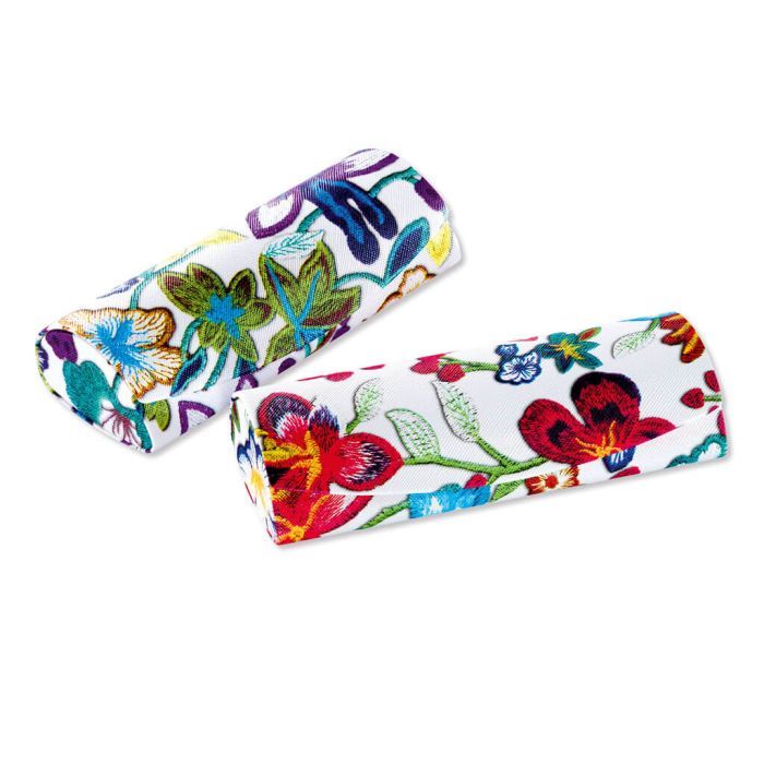 Brillenetui Blossom Brillenetui Blossom (Weiß-Blau)