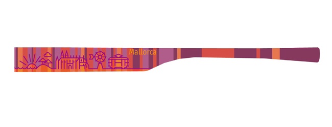 1 Bügelpaar eye:max 5874-06 Farbe: Mallorca rot-lila - Bügellänge: 138mm 1 Bügelpaar eye:max 5874-06