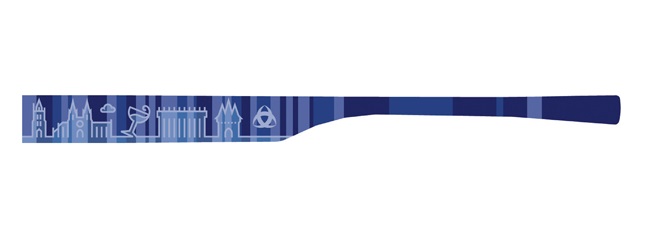 1 Bügelpaar eye:max 5832-02Farbe: Bordeaux blau - Bügellänge: 138mm 1 Bügelpaar eye:max 5832-02