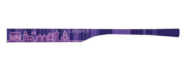 1 Bügelpaar eye:max 5818-01Farbe: Lengerich lila - Bügellänge: 138mm