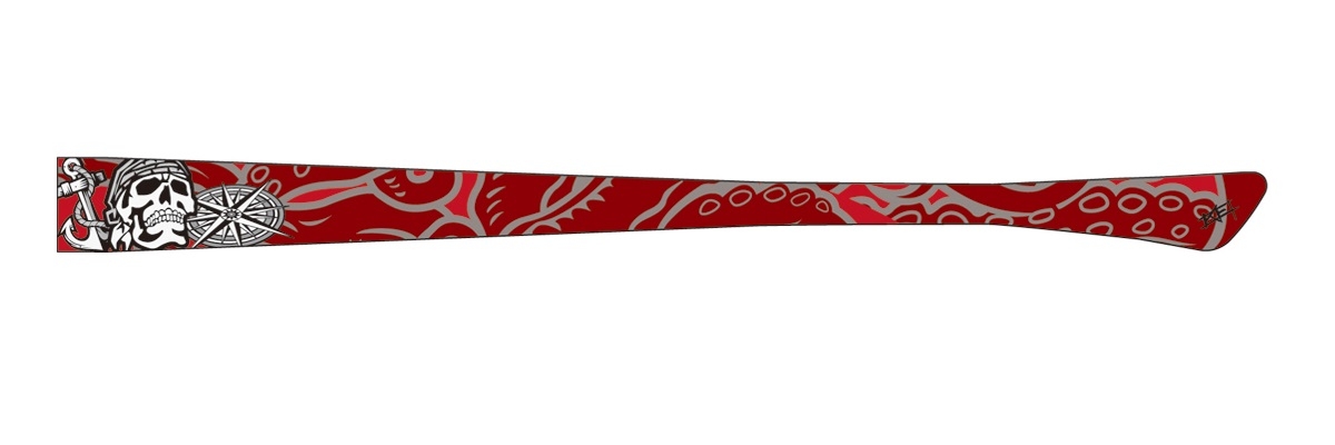 5430-05 - 135 - Schädel rot