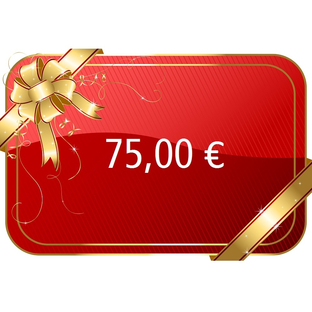 75,00 € Gutschein 75,00 € Gutschein