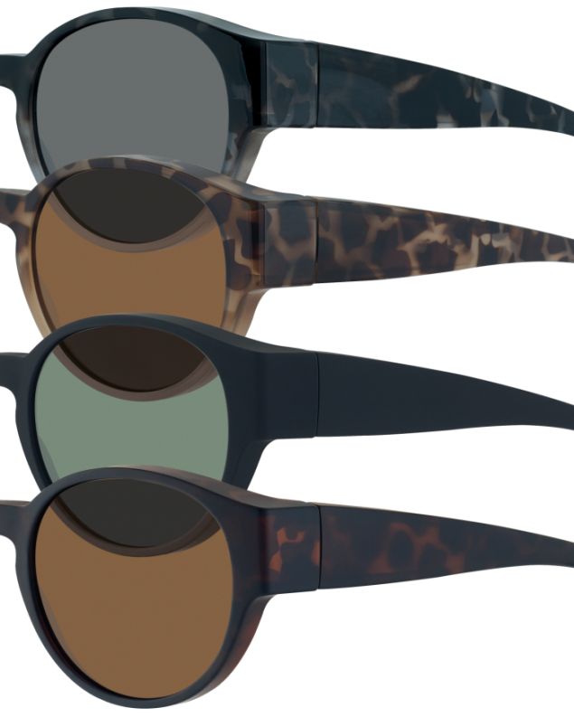 Cover Me! Überziehsonnenbrille - 7764.2 | Farbe 2: braun havanna 