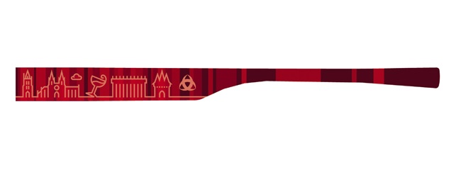 1 Bügelpaar eye:max 5832-06Farbe: Bordeaux rot-lila - Bügellänge: 138mm 1 Bügelpaar eye:max 5832-06