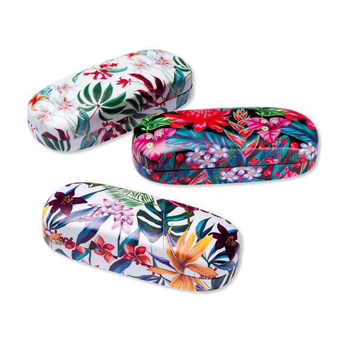 Brillenetui Bloom Brillenetui Bloom (Weiß-Grün-Lila)